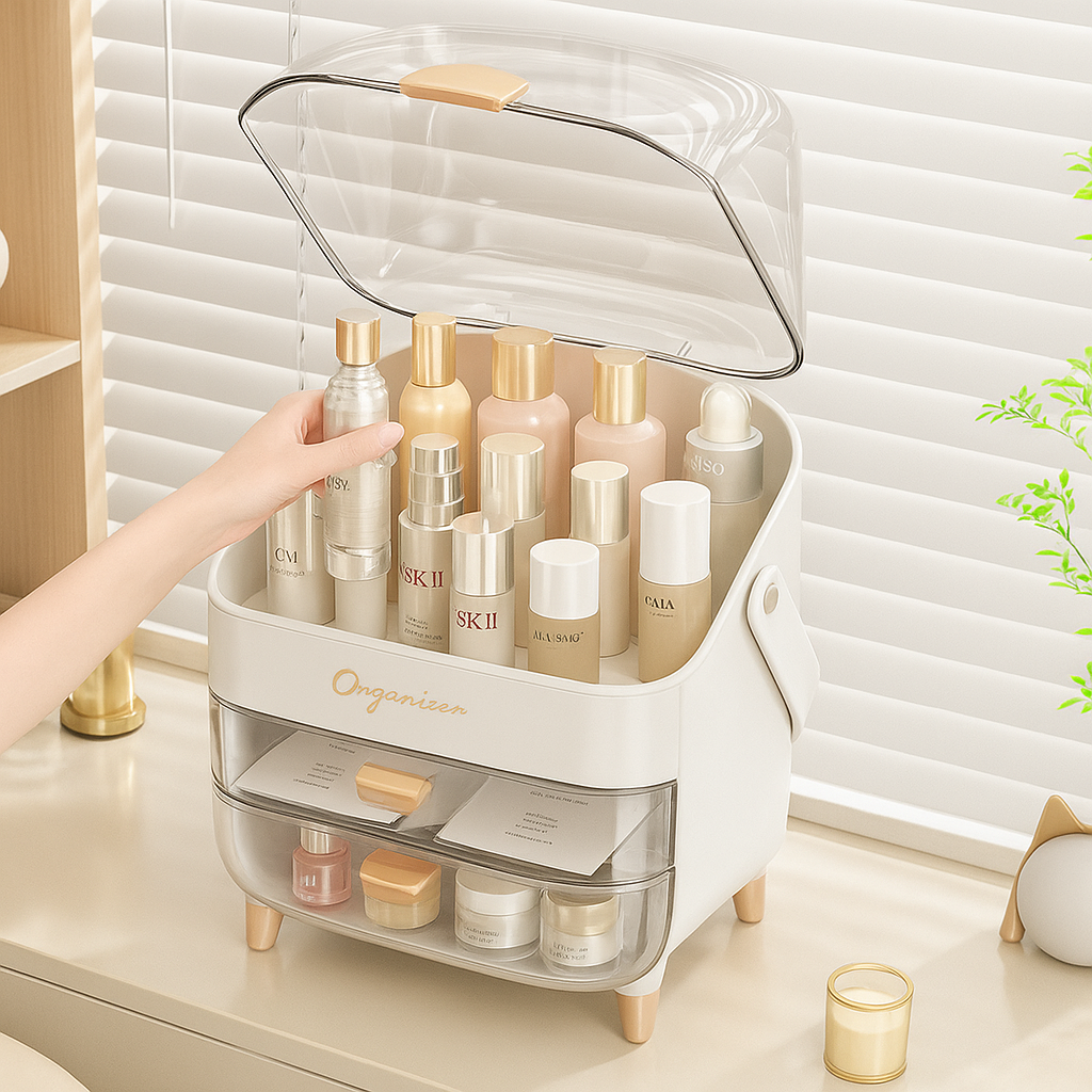 Layer Makeup Storage Box