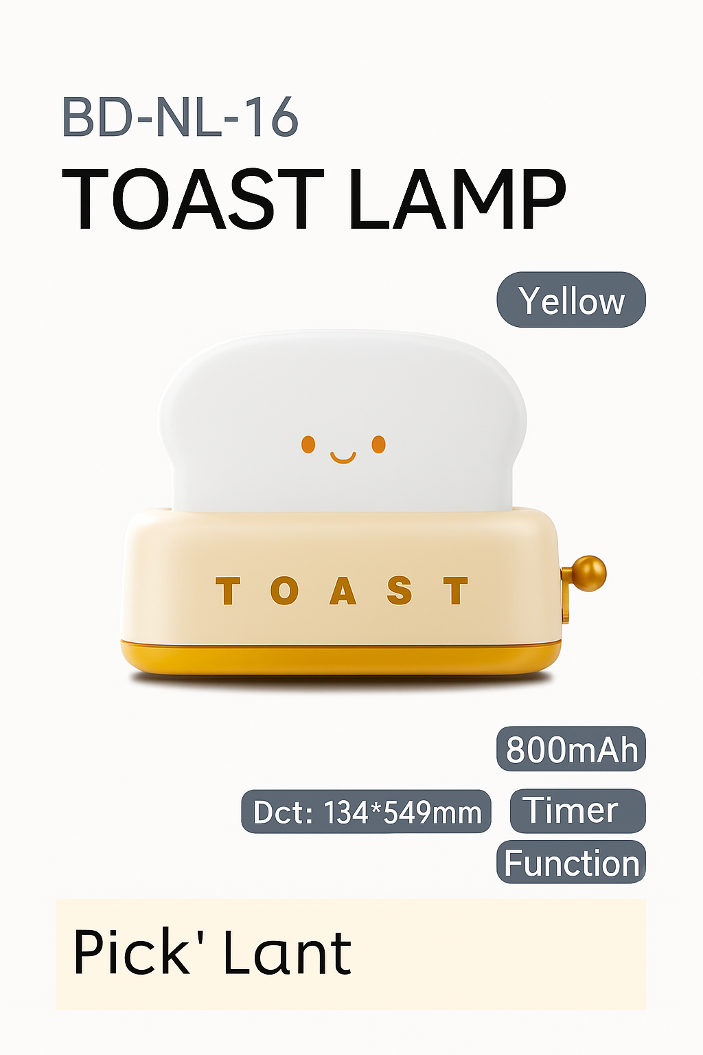 Squishy Glow Night Light – Perfect for Kids, Bedrooms & Midnight Feeds