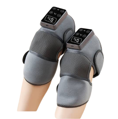 Digital heated knee massager
