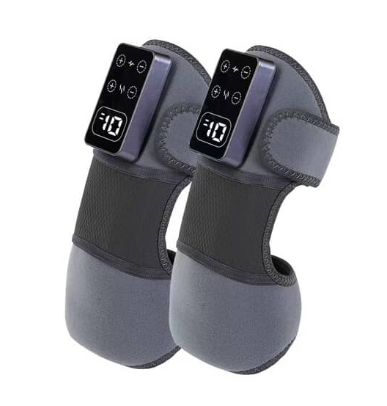 Digital heated knee massager