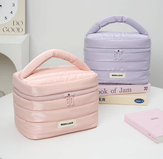 Been Love Puff Cosmetic Bag