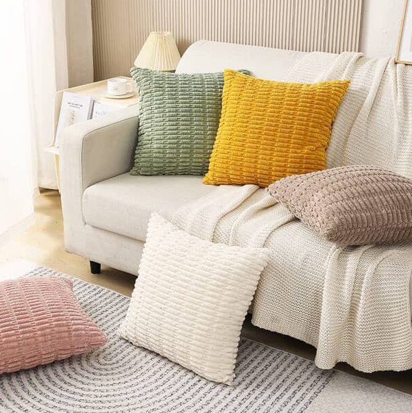 Textured Knit Sofa Pillow