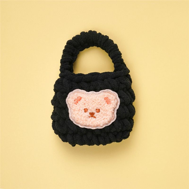 Teddy Knit Mini Bag