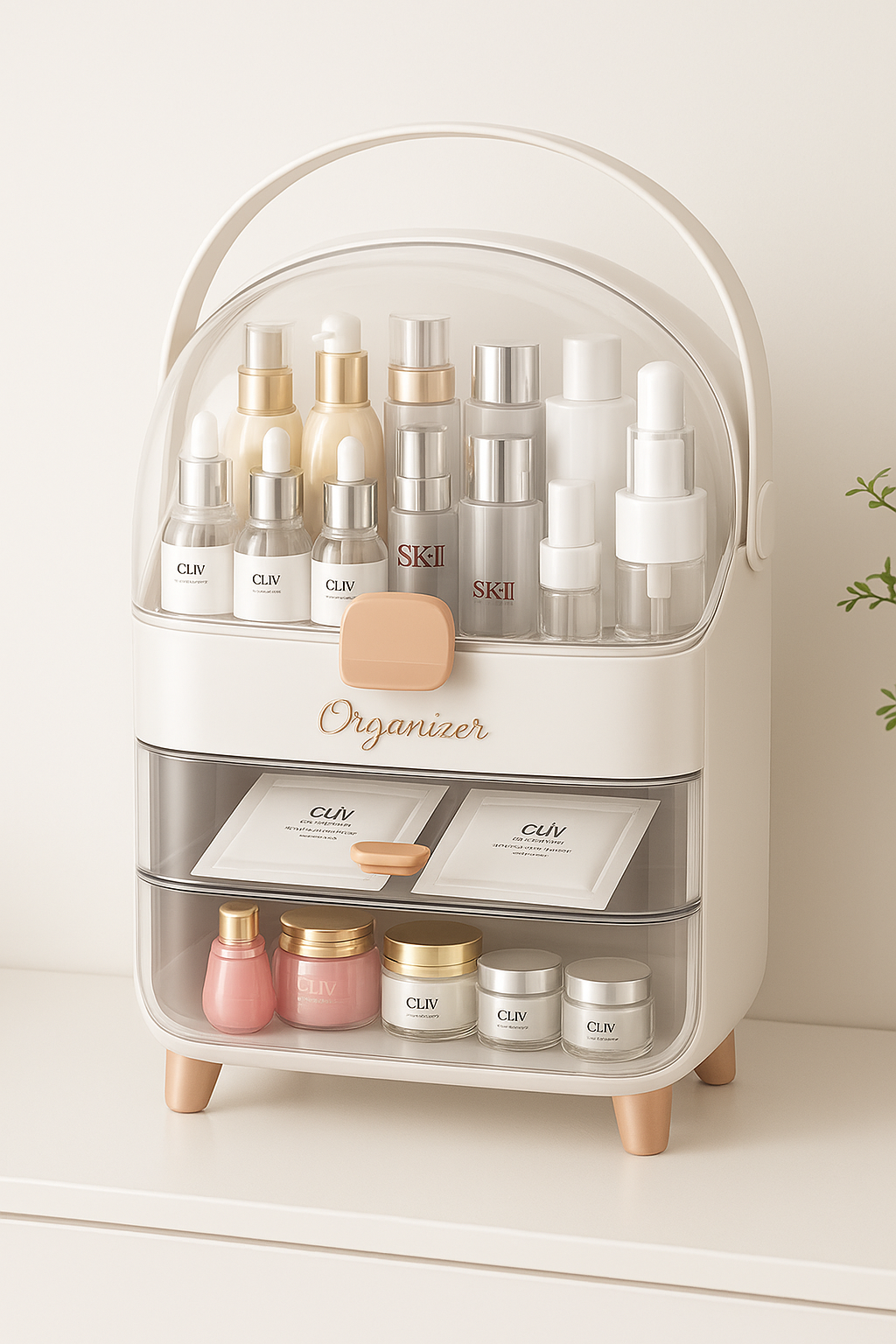 Layer Makeup Storage Box