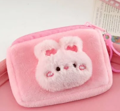 Plush Animal Coin Pouch