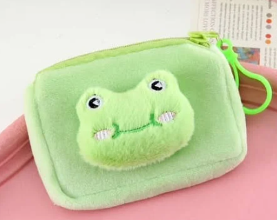 Plush Animal Coin Pouch