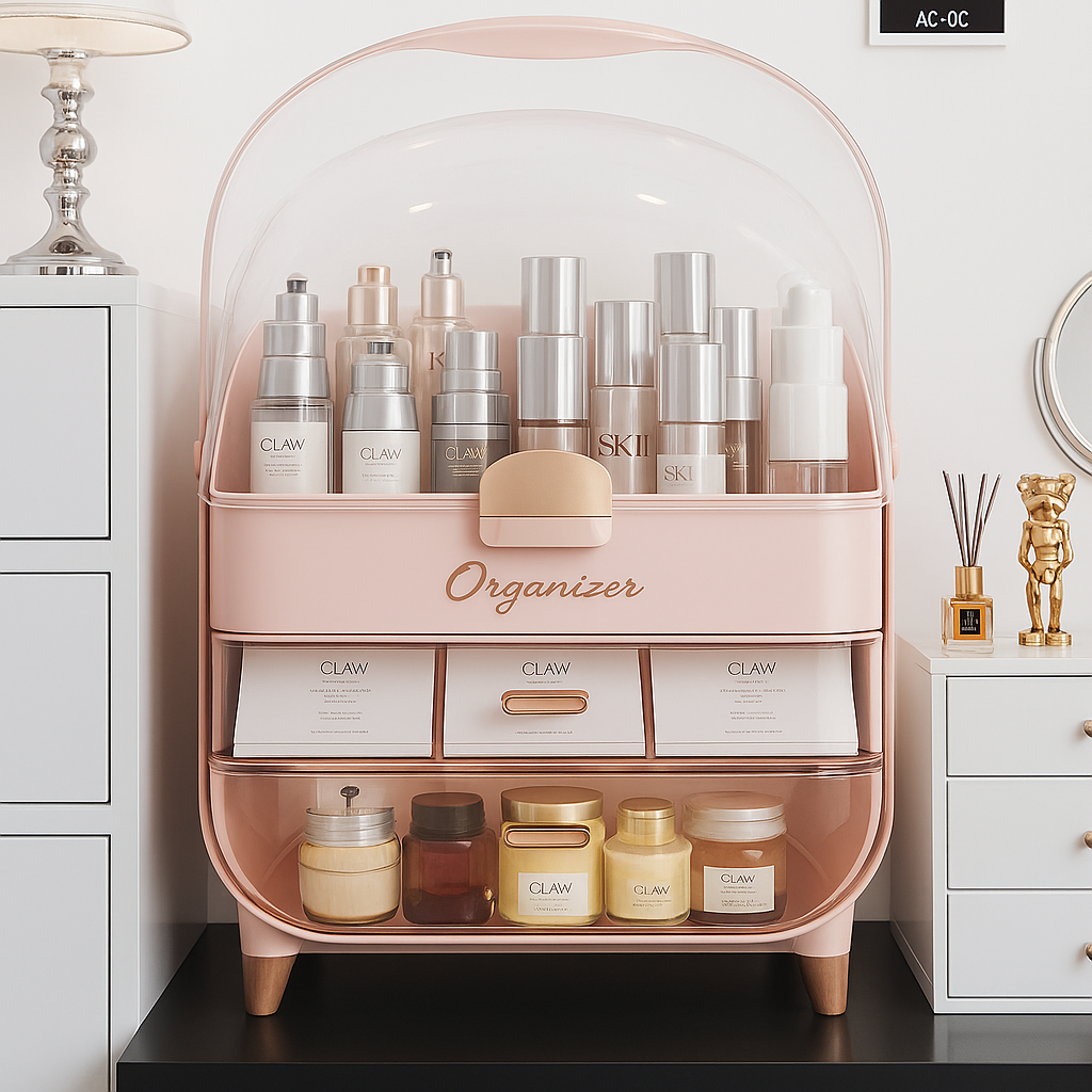 Layer Makeup Storage Box