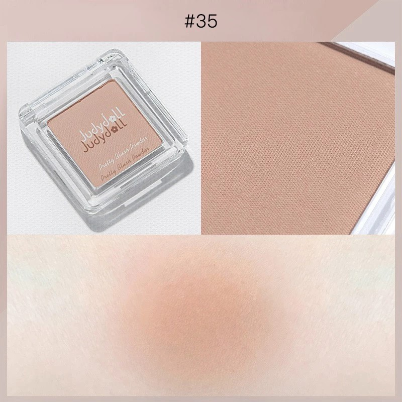 Pretty Blush Powder Soft Matte Powder Face Makeup Long-lasting