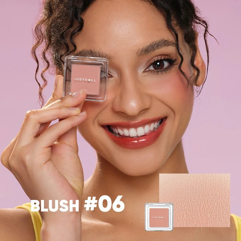 Pretty Blush Powder Soft Matte Powder Face Makeup Long-lasting