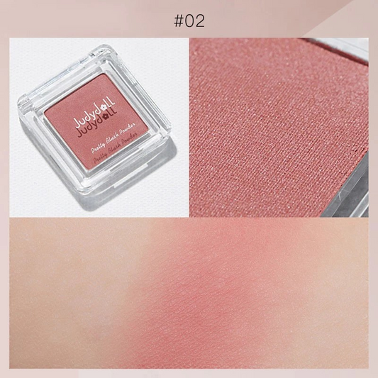 Pretty Blush Powder Soft Matte Powder Face Makeup Long-lasting
