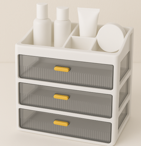 White Multi-Layer Organiser