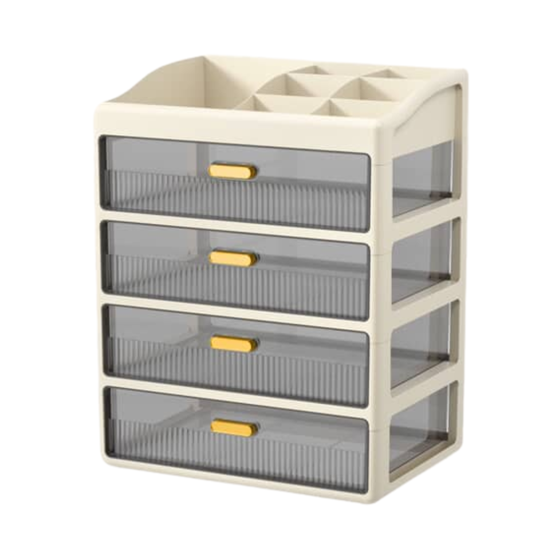 Beige Multi-Layer Organiser