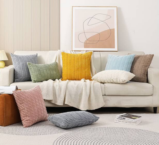 Textured Knit Sofa Pillow
