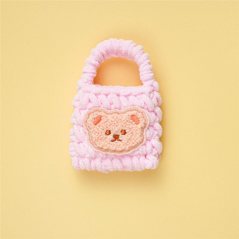 Teddy Knit Mini Bag