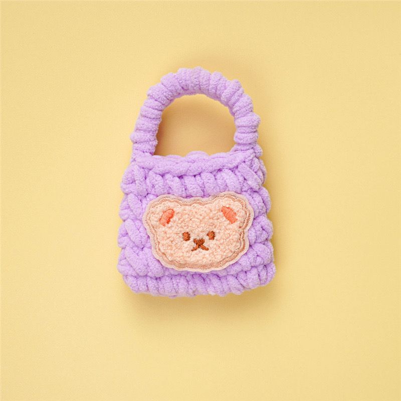 Teddy Knit Mini Bag