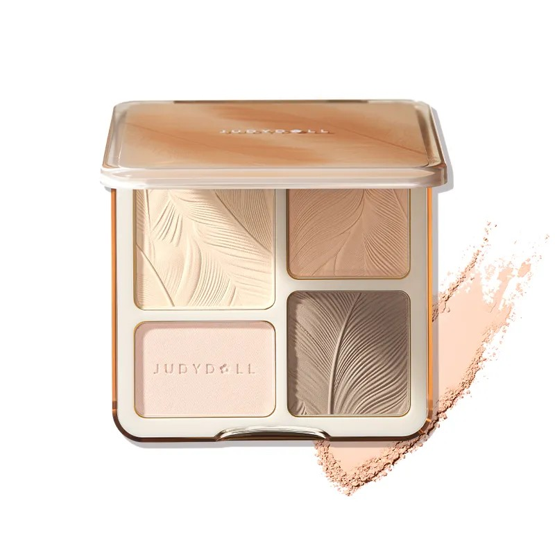 Judydoll 2 IN 1 Highlighter Contour Palette